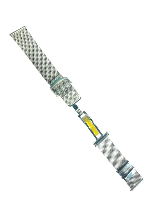 22mm Thick Stainless Steel Two Piece Mesh Band Suitable for Patek Philippe Watch