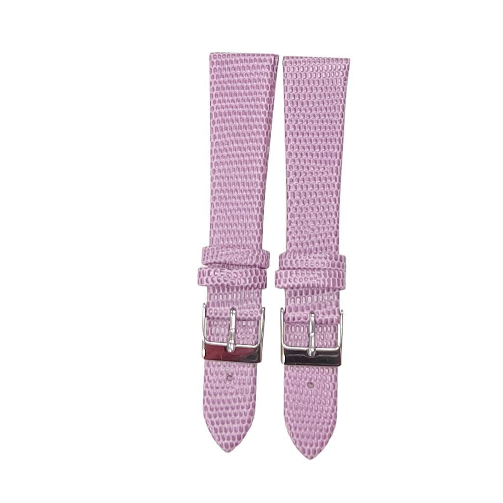 Best Quality Watch Bands Genuine Leather Lizard Grain Flat 12- 24mm