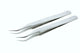 2Pcs.Curved Fine Point Tweezer for Watch /Jewellers Repair Stainless steel Tools