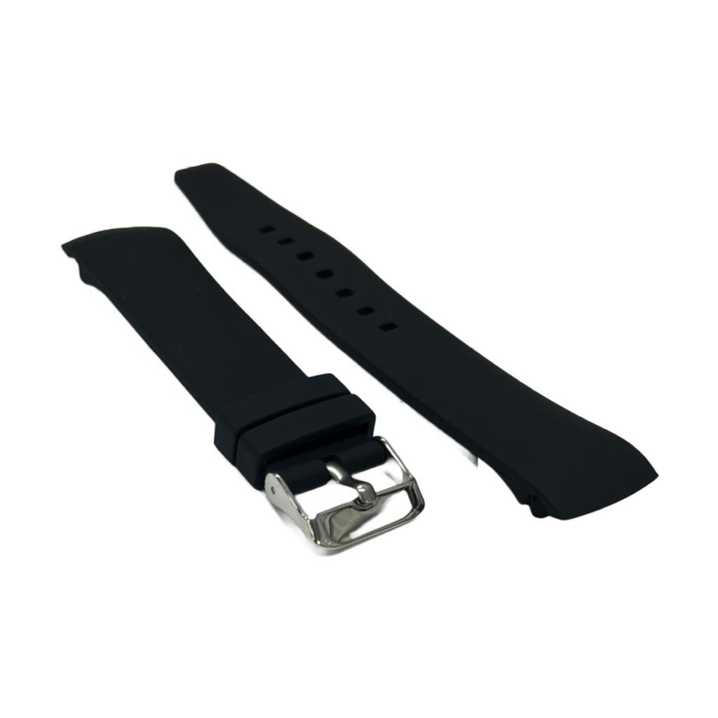 Premium Quality Straight End Watch Silicone Rubber Watch Band 22MM