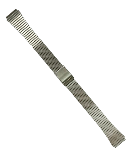 Watch Band Silver-tone Color Metal Ladies 12mm