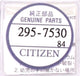 Citizen Watch Capacitor for Eco-Drive CTL621 Genuine Part 295-7530