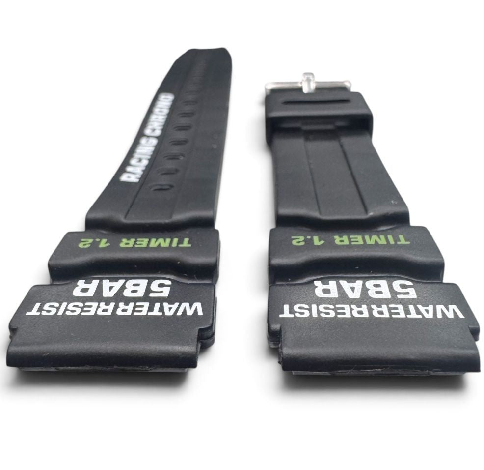 20MM BLACK WATER RESIST WATCH BAND for Seiko, Citizen Diver Sports Watches