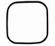 Back Gasket Made to Fit CA9-CARTIER SANTOS 100 (24.9×24.8×0.8)mm