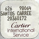 Genuine Cartier Tank Must PM Model Sapphire Crystal Part 29760100