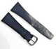NEW Leather Strap Watch Band Dark Blue color-24mm