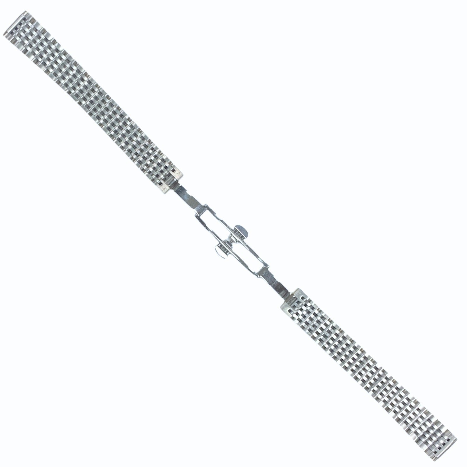 13mm Gold & Silver Mesh Watch Strap for Longines Watches - L600120631 Style