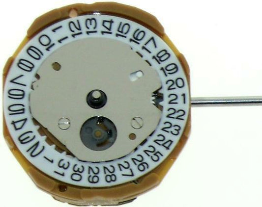 Miyota GL15 2 Hands and Date at 6 Citizen Watch Movement Quartz