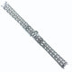 22mm Stainless Steel Watch Band Bracelet - Curved End Links for R&W Geneve