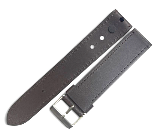 High-Quality Genuine Leather Watch Strap Band 18mm