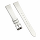 Satin Watch Bands w Quick Release pins Silver (12mm, 14mm, 16mm, 18mm, 20mm)