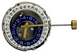 Automatic Chinese Watch Movement 8209-BLUE 3Hands Date at 3.00