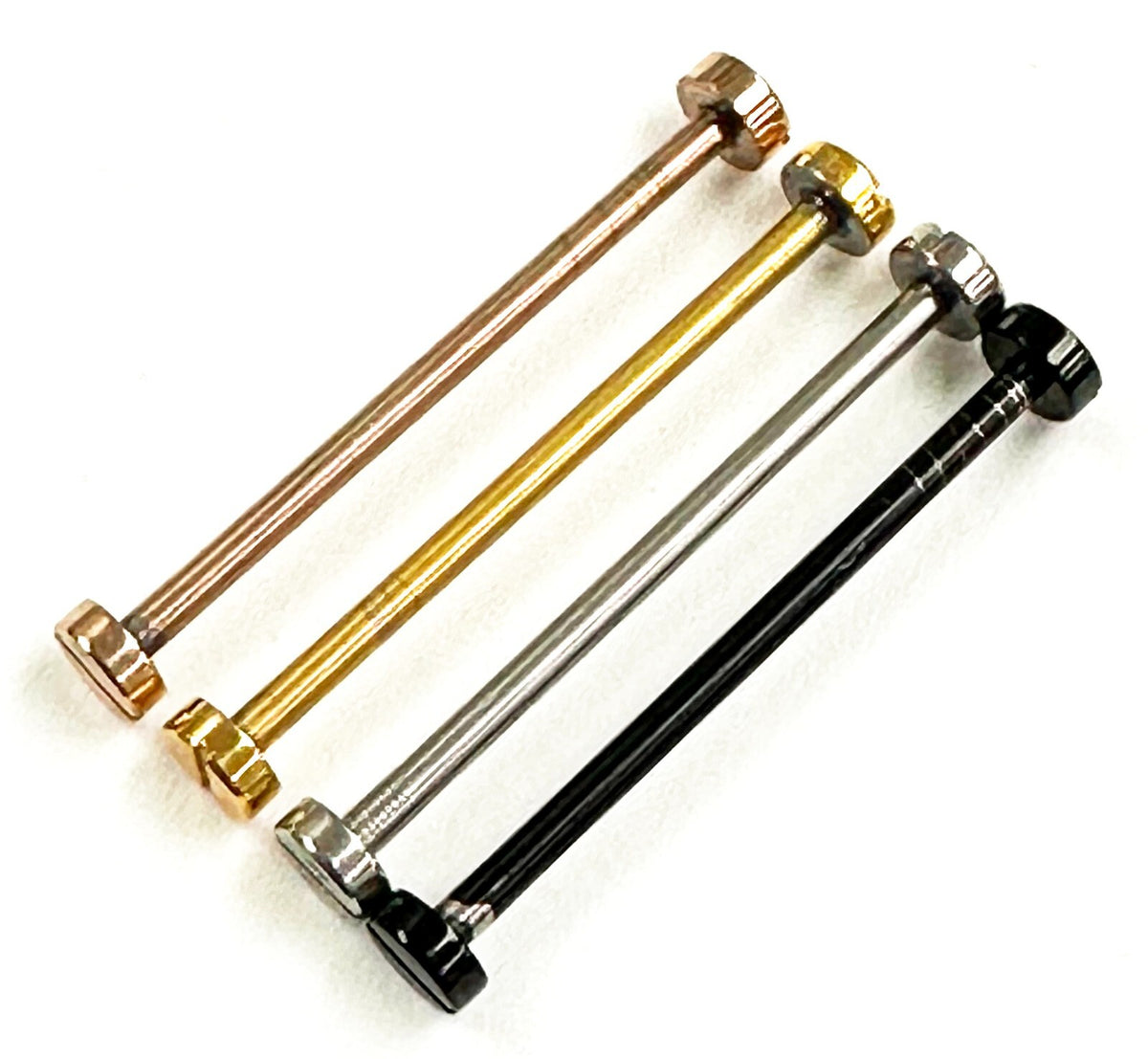 Watch Screw Lugs (Pins) Size (12mm to 40 mm) Thick 1.5mm for Steel/Leather Bands