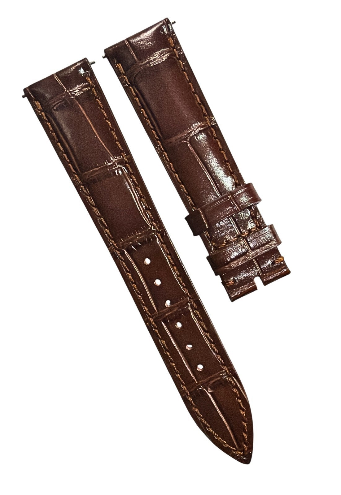 Genuine Franck Muller Watch Band 16mm x 16mm – Dark Brown