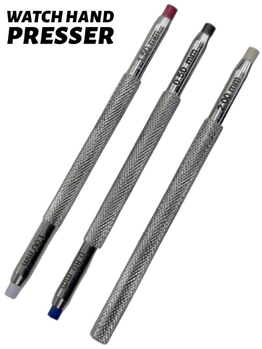 Watch Hand Presser Inserters Set of 3, Watchmaker Tools - Universal Jewelers & Watch Tools Inc.