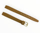 Ladies Hirsch vintage Open End watch band Saddle Leather 12mm