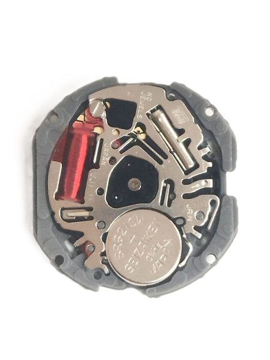  Seiko / Hattory Quartz Movement 3 Hands VJ12 Date @ 6 Watch parts 