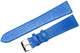 Watch Band Genuine Leather N. BLUE  Lizard Grain Flat 22*18MM Excellent Quality
