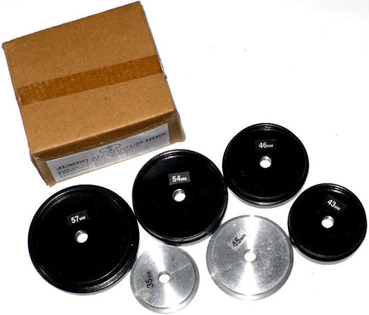 ALUMINIUM DIES Extra large  for CASE & CRYSTAL PRESS 35mm - 65mm watch repairs