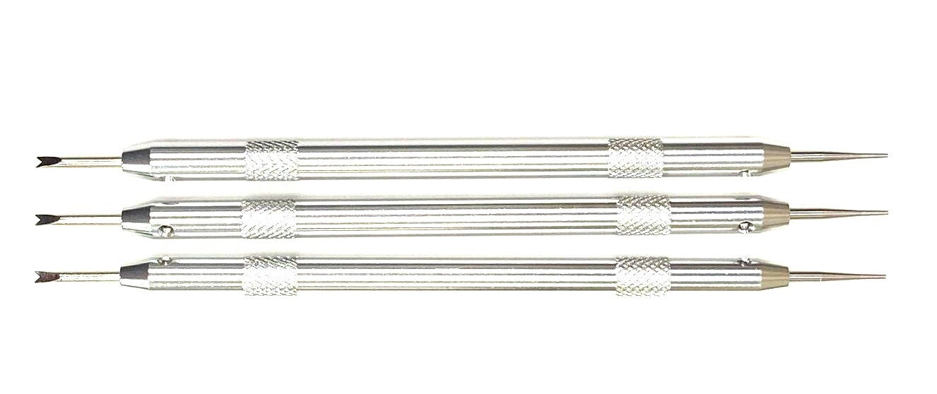 High Quality Watch Band Spring Bar Removers SILVER Handle Watchmaker Repair Tool