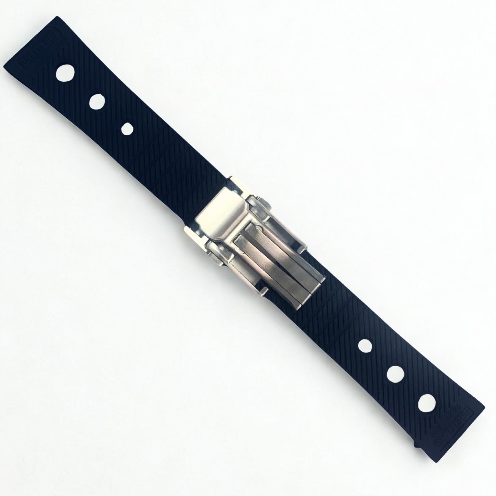 Rubber Watch Band – 22mm & 24mm | Multiple Colors For Breitling 1884 Ocean Racer