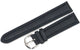 Watch Band Flat Genuine Leather 18mm Dark Blue ( A1 Quality)