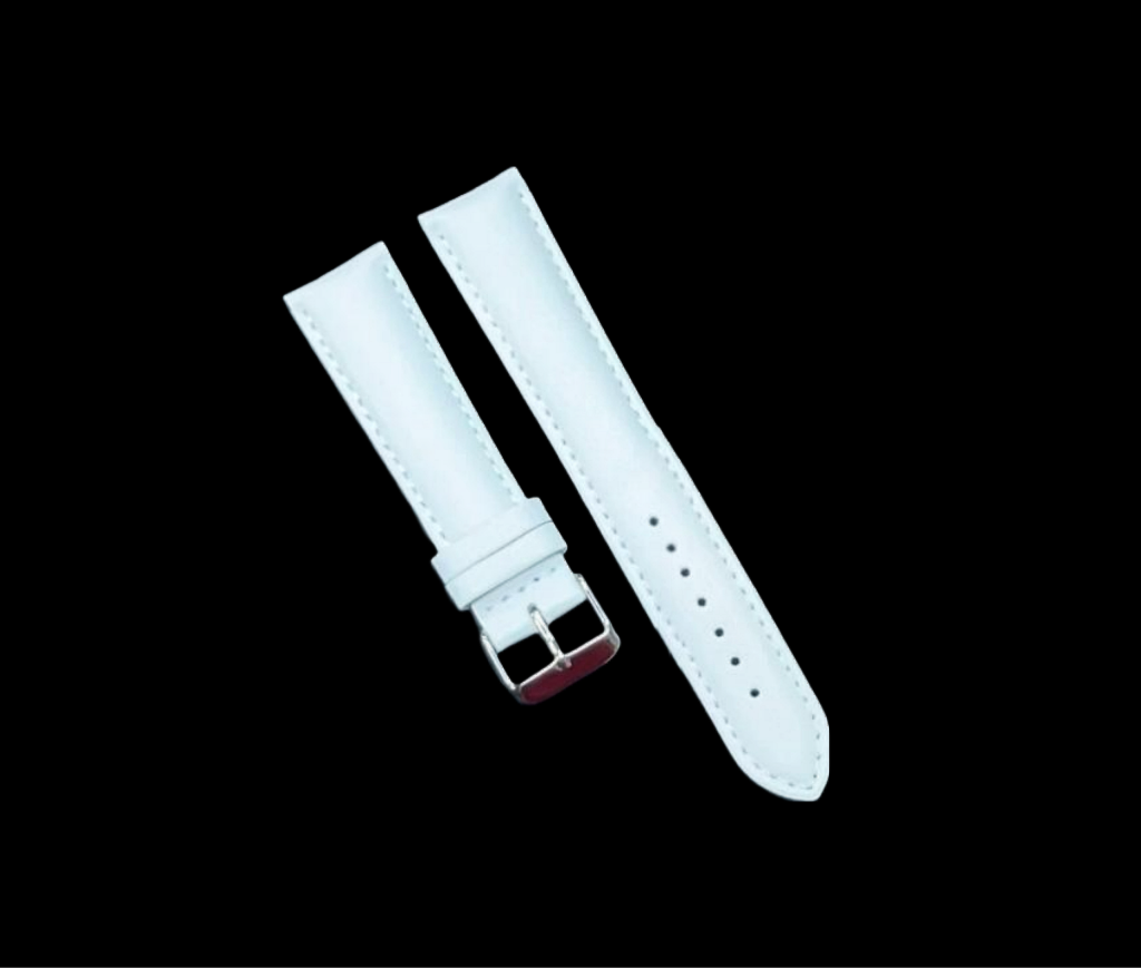 Premium Quality Watch Bands Stitched Padded Plain Genuine Leather 8-28MM