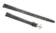 8mm Hirsch Crocodile Grain Dark Brown  Watch Band Regular