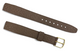 16 mm LADIES BROWN GENUINE SADDLE LEATHER WATCH BAND -OPEN END