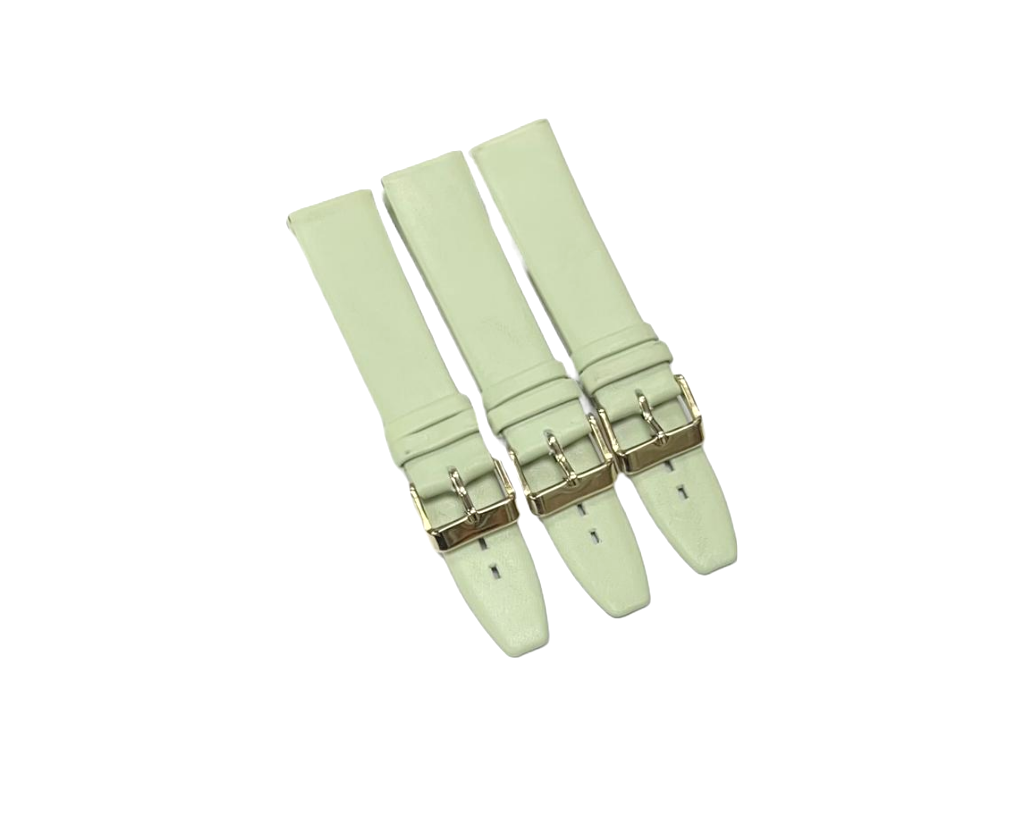 High Quality Watch Bands Flat Genuine Leather Plain 18-20mm