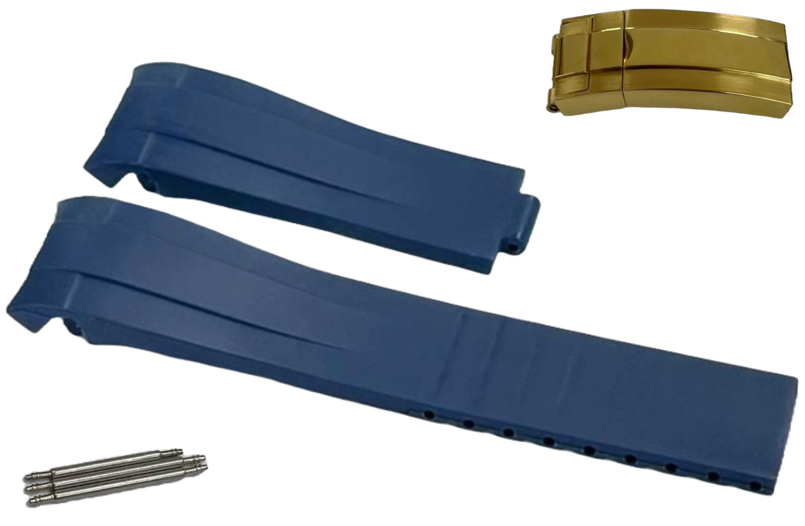 ROLEX BLUE Watch Band 21MM Fits DateJust SUBMARINER GMT DAYTONA EXPLORER