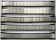 16 - 22 MM Silver Tone Stretch Watch Band Stainless Steel Lot of 5 Bands
