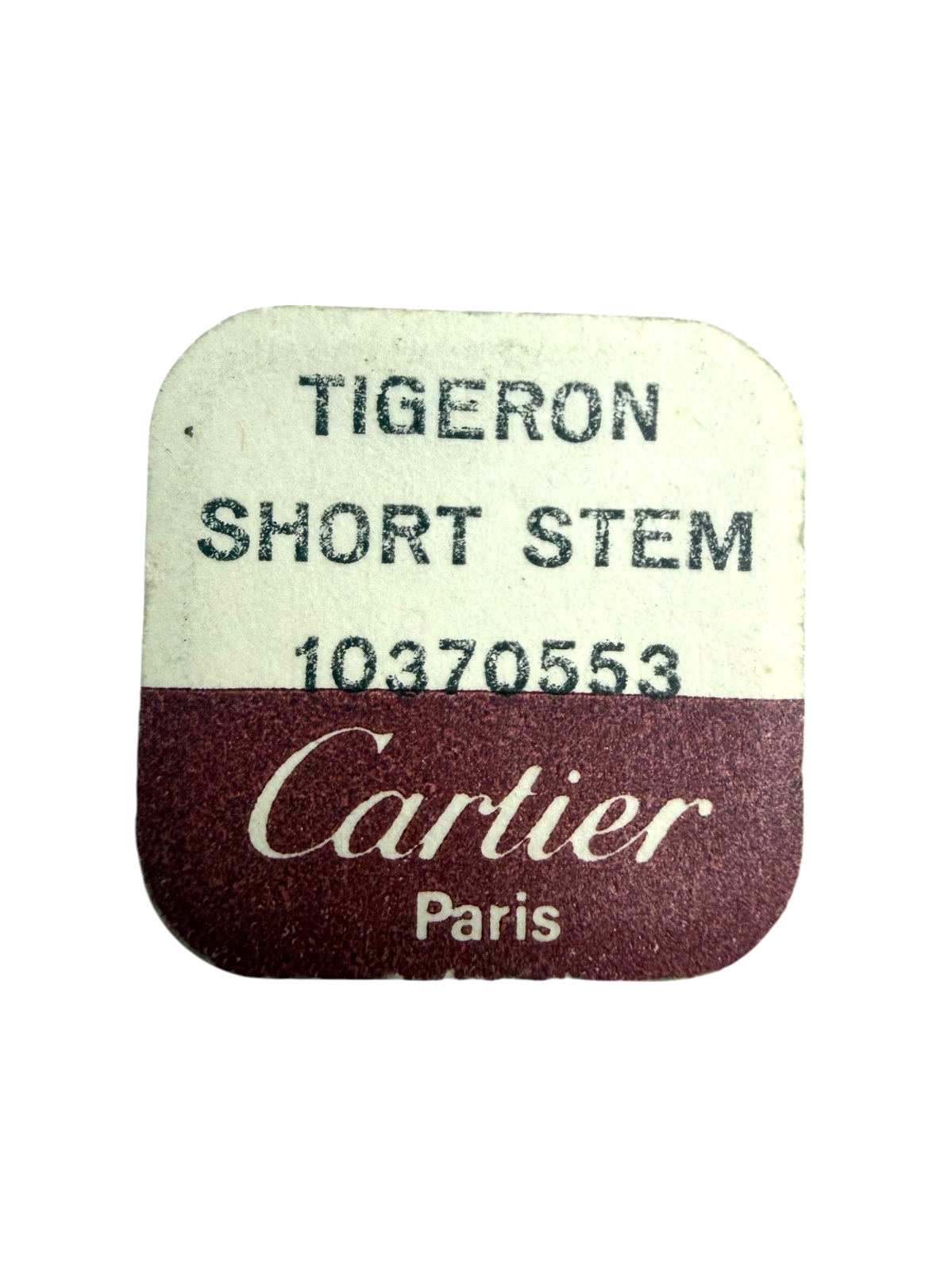 Authentic Cartier Tigeron Short Stem – Ref. 10370553 (Open Package, 1 Piece)