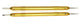 High Quality Watch Band Spring Bar Removers Gold Handle Watchmaker Repair Tool