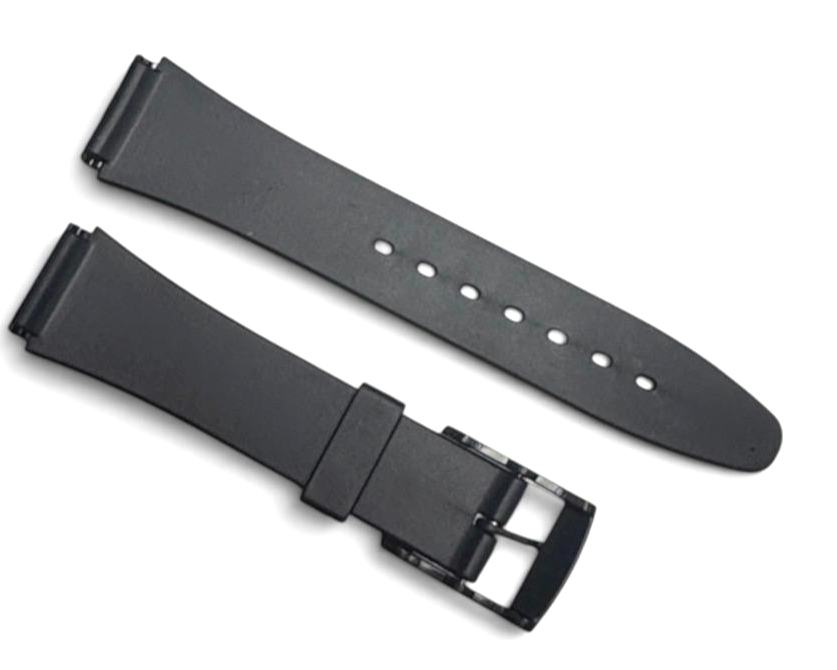 LOT OF 6 Silicone Watch Strap Quick Release 17mm Soft Rubber Band