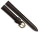 12MM BROWN color Genuine Leather Alligator CROCO Grain Watch Band Strap