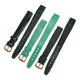 Watch Band Genuine Leather Lizard Grain Flat 14MM