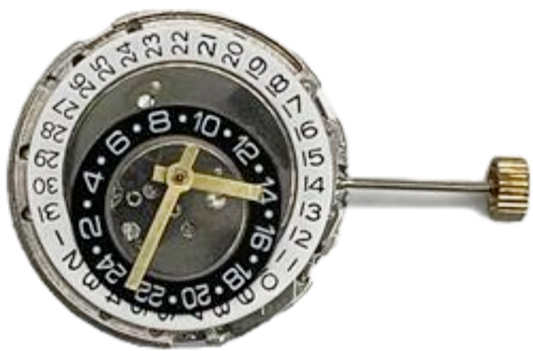 Automatic Chinese Watch Movement 8209-BLACK 3Hands Date at 3.00