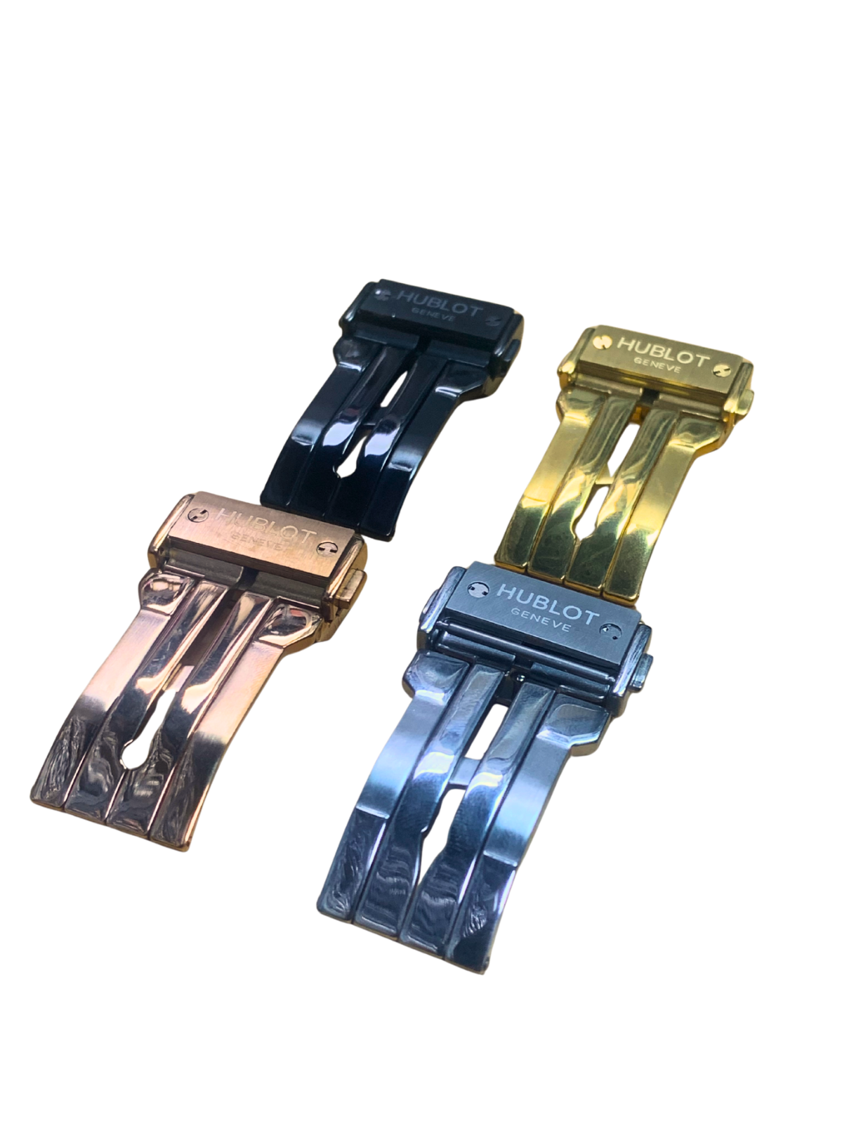 Genuine Authentic Hublot Geneve Clasp | 18mm Deployment Clasp – Choose the color