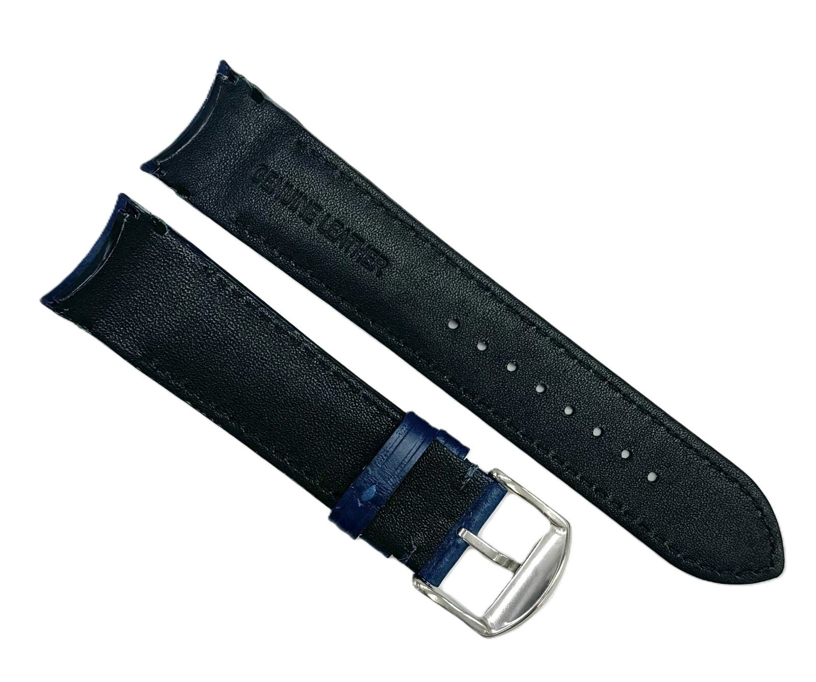 Genuine Leather Blue Color Watch Band for Citizen Watch, CA0648-09L