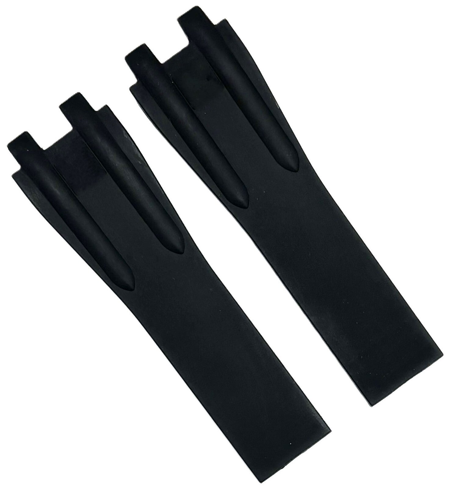 20mm Black Color Replacement Rubber Watch Band for ULYSSE NARDIN, Blast Series