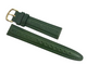 Ducks Unlimited Green Color w/stich padded Watch Band Genuine Leather 18mm