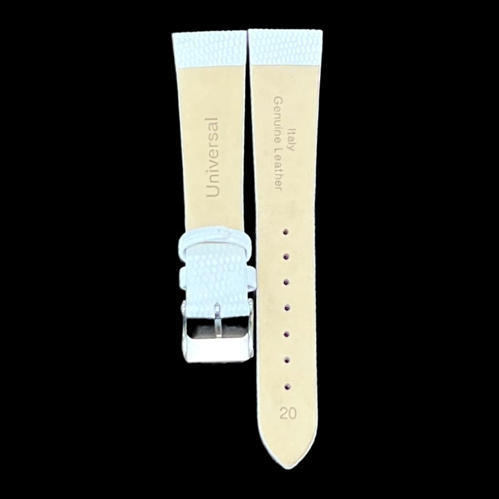 Best Quality Watch Bands Genuine Leather Lizard Grain Flat 12- 24mm