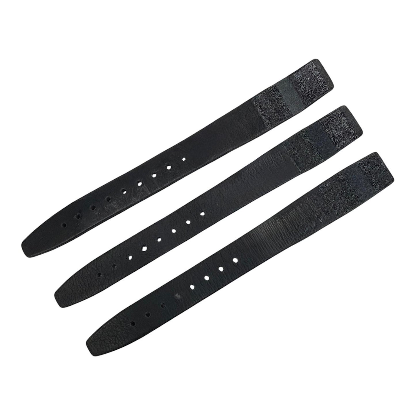 Watch Band Genuine Leather Lizard Grain Flat 14MM