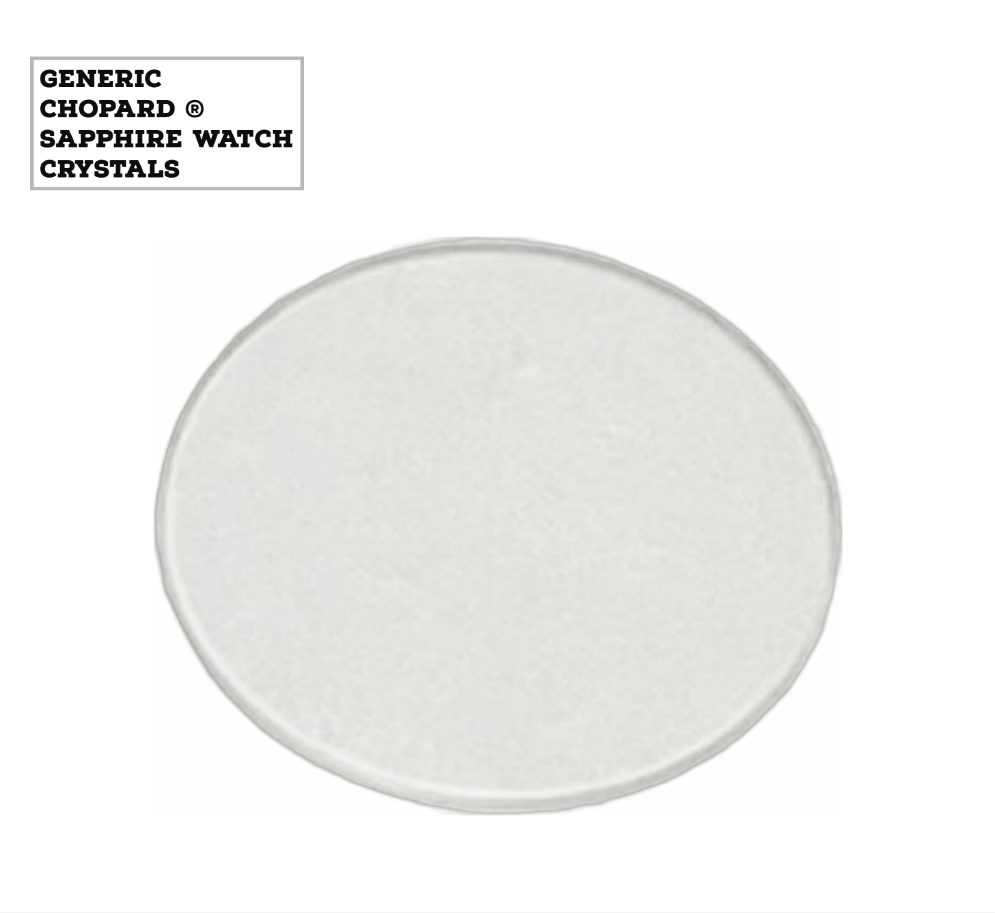 Generic Sapphire Crystals to Fit CHOPARD (9.8×0.70)mm Flat Round Shape