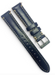 Genuine Calf Leather Navy Blue Watch Band with quick release pin 24 * 20 MM