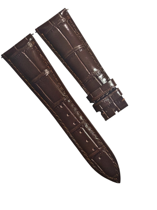 Genuine Franck Muller Watch Band 27mm x 22mm – Dark Brown