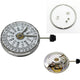 White Day/Date@3 Automatic Watch Movement For ETA 2836-2 SELLITA SW220 B