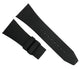 28mm Black Rubber, Replacement Watch Band for Givenchy Watches