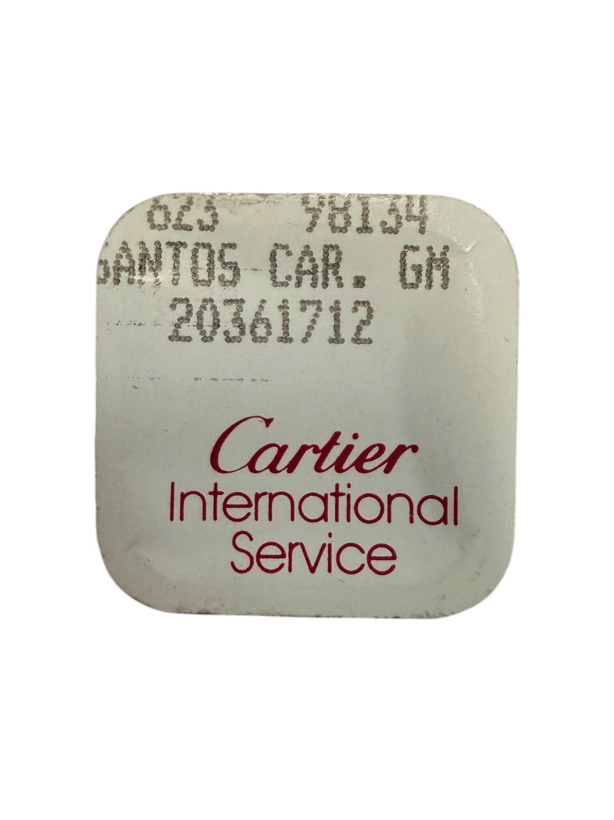 Authentic Cartier Santos CAR GM Screw – Ref. 20361712 / 623 98134 (Open Package)
